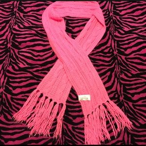 H&M Warm & Cute Pink Fluffy Scarf